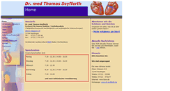 Desktop Screenshot of dr-seyfferth.de